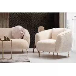 Atelier del Sofa Fotelja Istiridye 85x80x85cm Bež