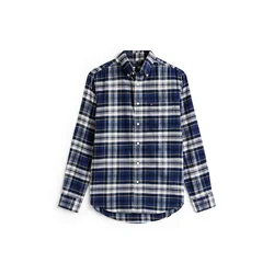 TOMMY HILFIGER Srajca Hero  mornarska / nočno modra / rumena / bela