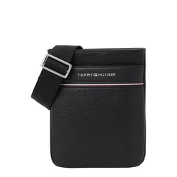 TOMMY HILFIGER Torba za čez ramo rdeča/črna/bela