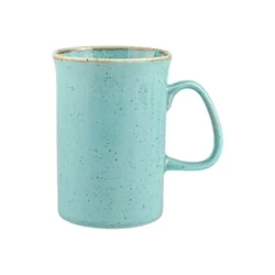 Porcelain mug, 325ml, Seasons, Turquoise - Porland