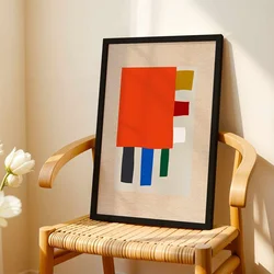 Wallity Dekorativna uramljena slika na platnu, 74x104cm, Šarena
