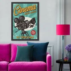 Wallity Uramljena slika Cinema 6, 55x75 cm