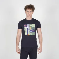 Sergio Tacchini Muška majica kratkih rukava Modulo Verde M, Teget