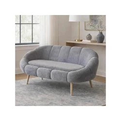 ATELIER DEL SOFA Sofa dvosed Lida Grey