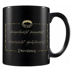 Šolja Pyramid - Lord Of The Rings - One Ring - Black Pod Mug