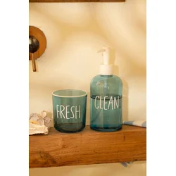 Lessentiel Maison Set dodataka za kupatilo Aqua, 2 komada, Plavi