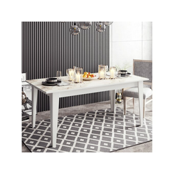 Hanah Home Trpezarijski Sto Polka - bela