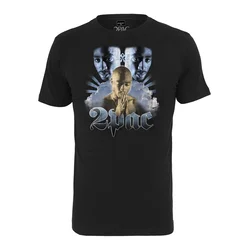 Mister Tee Majica Tupac Heaven  mešane barve / črna