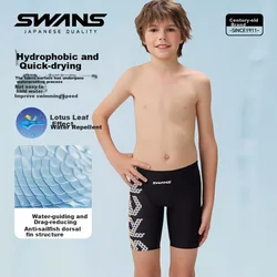 Swans Kupaći kostim za dečake, Crni