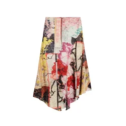 Desigual Krilo rumena / roza / rdeča / črna