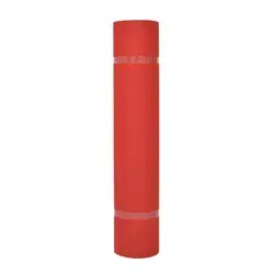 vidaXL Preproga Enobarvno Rdeča 1 x 12 m Blago