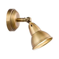 Där Lighting NAT0742 - Zidno spot svetlo NATHANIEL 1xGU10/11W/230V mesing