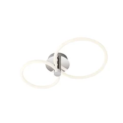Redo 01-2222 - prigušiva LED plafonska lampa SPELL LED/32W/230V sjajni hrom