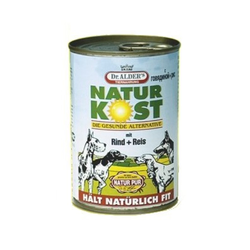 Natur kost Vlažna hrana govedina/pirinač 400g