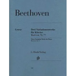BEETHOVEN note: 3 VARIATONENWERKE