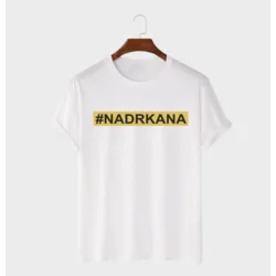 MAFIMI Ženska majica Nadrkana, Bela