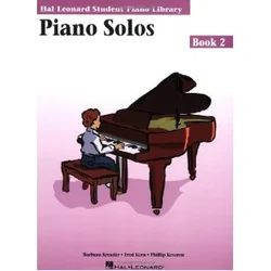 HAL LEONARD piano SOLOS 2 NOTE + CD