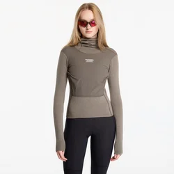 Mikina Pas Normal Studios Womens Thermal Hooded Baselayer Windproof Dark Stone S