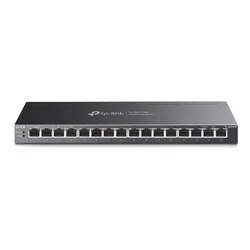 TP link TL-SG116P Switch, 32Gbps, 23,81 Mpps, Crni