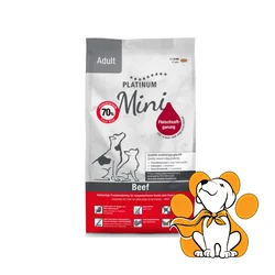 Platinum Dog Adult Mini Beef 900g, Sočna Suva Hrana Za Pse Malih Rasa, Govedina