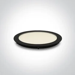 UGRADBENI LED PANEL CCTV 18W WW IP20 230V CRNI