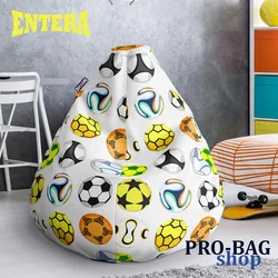 ENTERA Dečiji Lazy Bag - Šarene lopte - 019