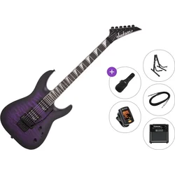 Jackson JS32Q DKA AH Premium SET Transparent Purple Burst Električna kitara