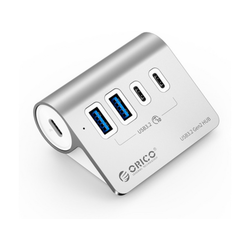 ORICO USB-C hub s 4 vhodi, 2x USB-A, 2x USB-C, USB 3.2 Gen2, 10 Gbps, ALU, M3CU2-G2