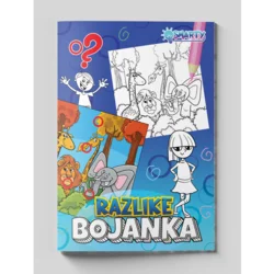 Bojanka 12 listova - razlike