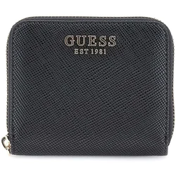 Guess Laurel Ii Slg Small Zip Around Črna