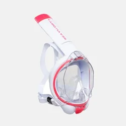 Maska za ronjenje celo lice vu dry + pink s/m mares