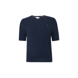 TOMMY HILFIGER Pulover temno modra