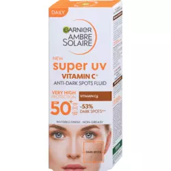 GARNIER Ambre Solaire Dnevni fluid protiv tamnih fleka sa vitaminom C, SPF 50+