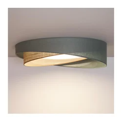 BRILAGI - LED prigušiva svetiljka VELVET TWIST LED/36W/230V CCT prečnik 65 cm WT zel./bež. + daljinski upravljač