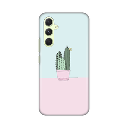 Silikonska maska za Samsung A546B Galaxy A54 5G Cactus Print roze