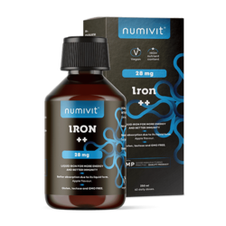 NumiVit NumiVit Železo++ v tekočini, 250ml