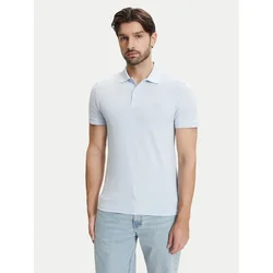 Lacoste Polo majica PH5056 Svetlo modra Slim Fit