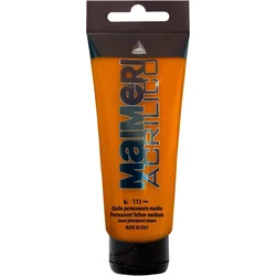 Akrilna barva MAIMERI Acrilico 75 ml - Permanentno rumena srednja