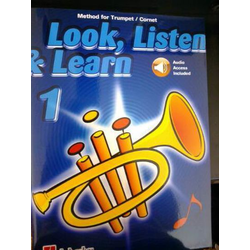 LOOK,LISTEN & LEARN TRUMPET 1 + AUDIO ACCESS