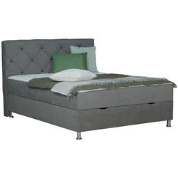 Box Krevet Black Diamond 160/200 cm , siva