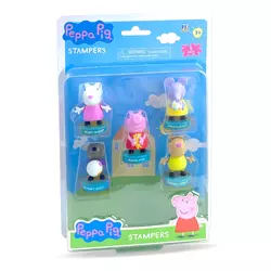 Peppa Pig: 5 figúrok s pečiatkou - blister