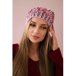 Kesi Cap with a pompom Maria K335 fuchsia