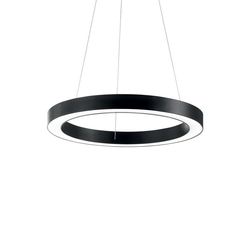 Ideal Lux - LED luster na sajli ORACLE LED/28W/230V 3000K prečnik 50 cm CRI 90 crna