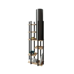 Opviq Podna lampa Vogue, 160 cm E27, Crna