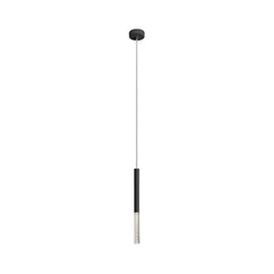Zuma Line P0461-01E-P7P7 - LED luster na sajli ONE LED/5W/230V crna