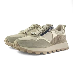 Mona Shoes Ženske patike, Kožne, Bež
