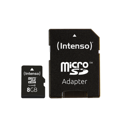 MICRO SD KARTICA 8GB CLASS 10 SA ADAPTEROM INTENSO