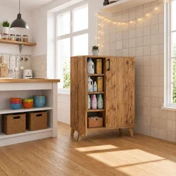 Hanah Home Multifunkcionalna komoda, Krem