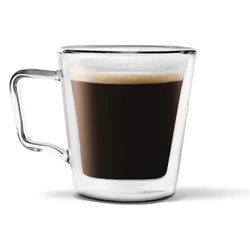 Komplet 2 dvostenskih skodelica Vialli Design Joey, 250 ml