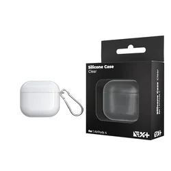 NOA SILICONE CASE AIRPODS 4 | CLEAR